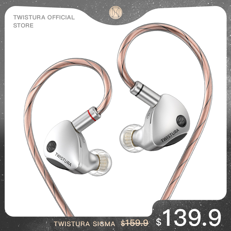 Audiophile Headphone Wired - TWISTURA WOODNOTE Flagship Wooden Wired Headphones,
