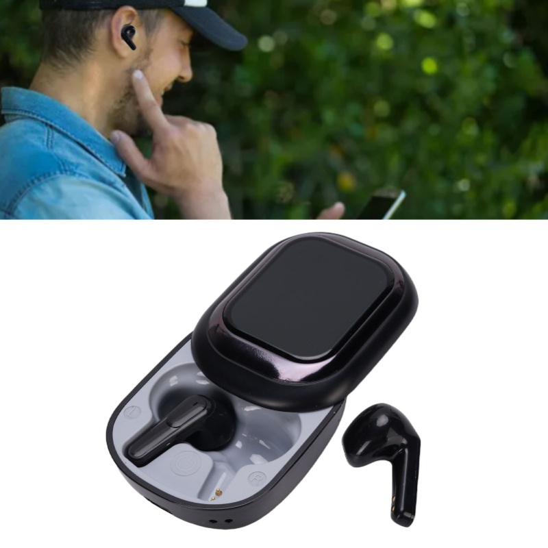 Earbuds Charging Case - BT Earbuds Portable Noise Cancelling Earphone