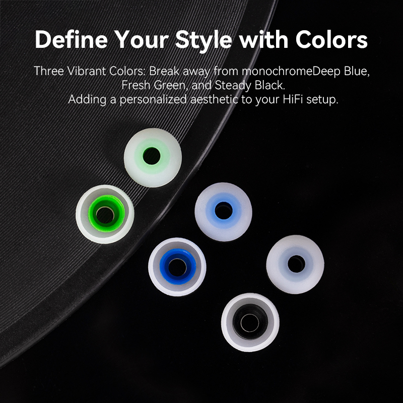 KBEAR 135 Silicone Eartips 3.9 - In Ear Monitor Iem 评论和价格