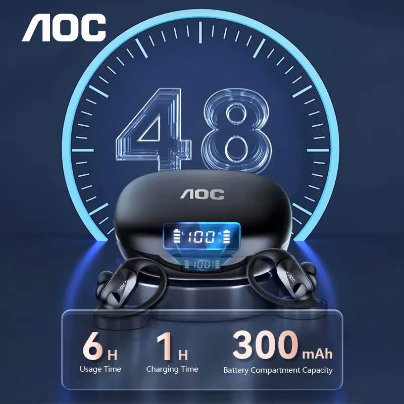 Choice AOC Sports Headset Wire - Wired Earphone Mic 评论和价格