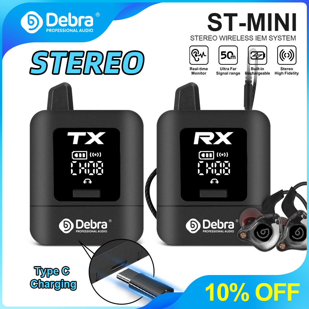 Debra New Stere Protable UHF I - In Ear Monitor Iem 评论和价格