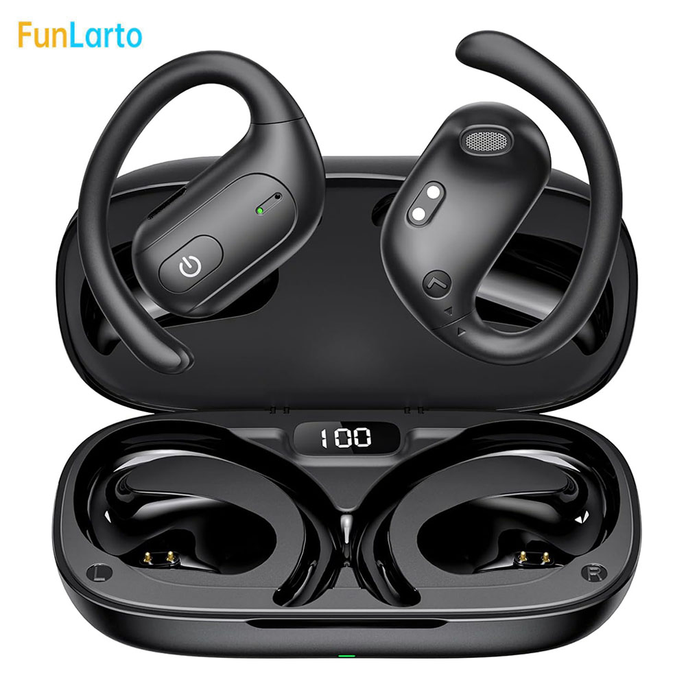 Open-Ear Wireless Running Head - Sports Earphone Hook 评论和价格